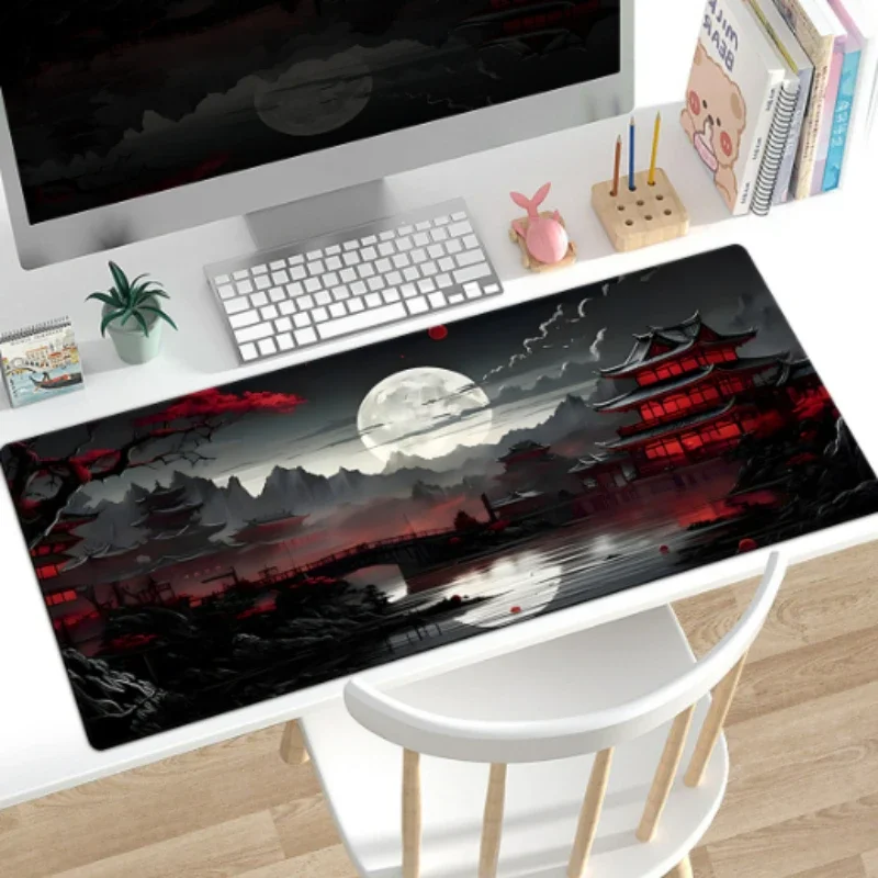 

Office Game Table Mats XXL Keyboard Mat Moon Convenient Office Notebook Mousepad Anti Slip Rubber Popular Design Mat