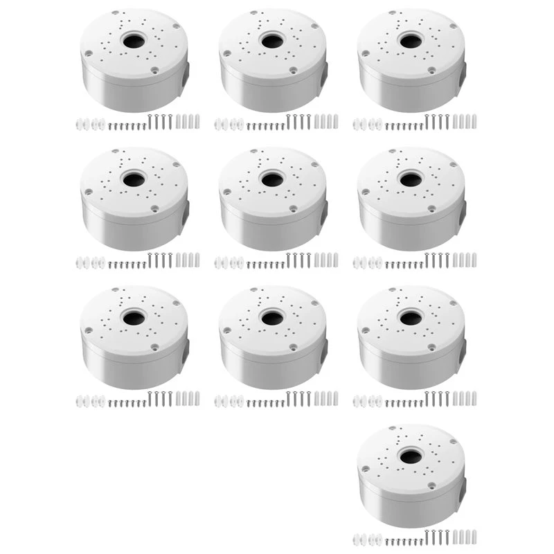 B67C 10X Universal Plastic Junction Box For Dome Security Cameras Waterproof Mount Bracket Surveillance Dome Brackets