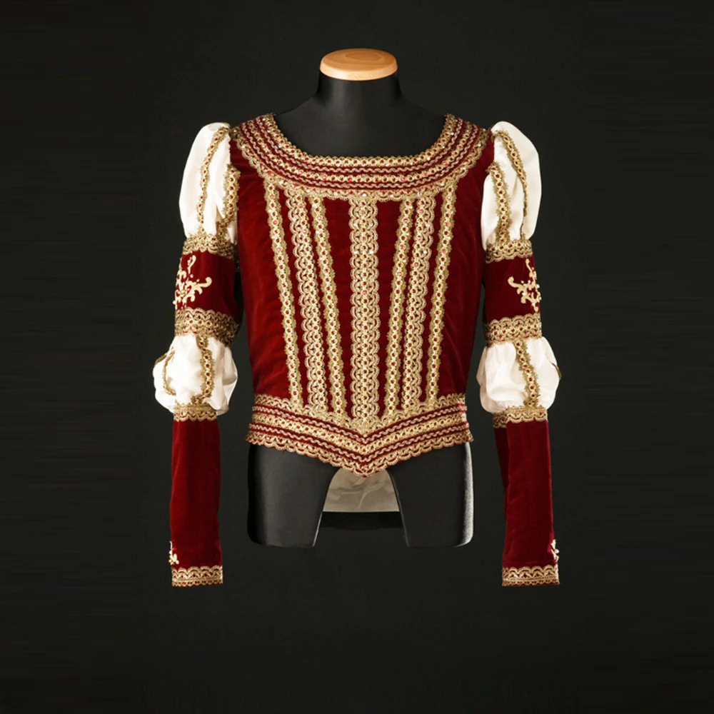 

Tudor Elizabethan Noble Jacket Historical Renaissance Victorian Royal Court Prince Wedding Uniform Theatre Musical Show Costume