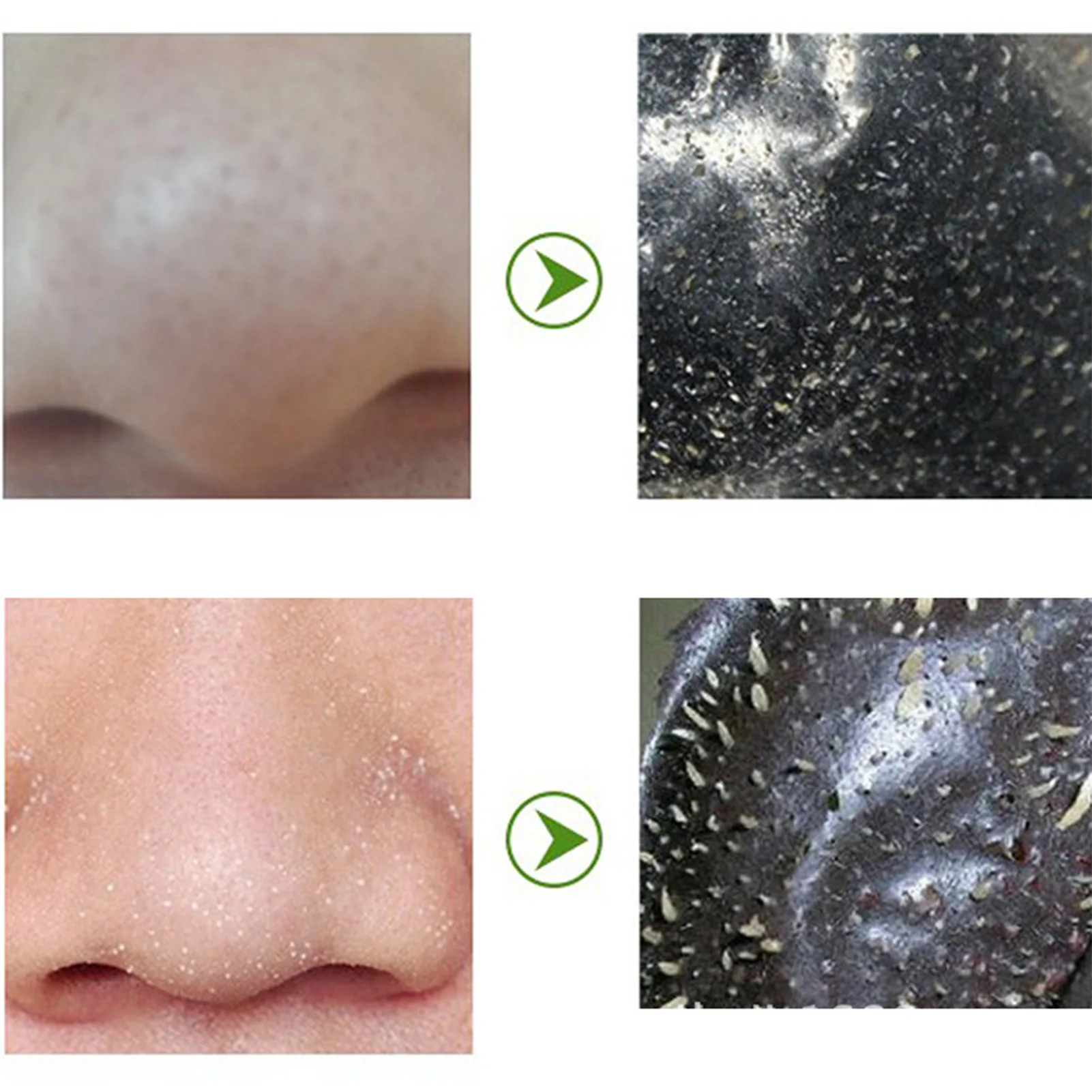 10 قطعة ملصقات الأنف شرائط الأنف السوداء الرأس التطهير العميق المسام Unclogging شرائط المسام مزيل الرؤوس السوداء