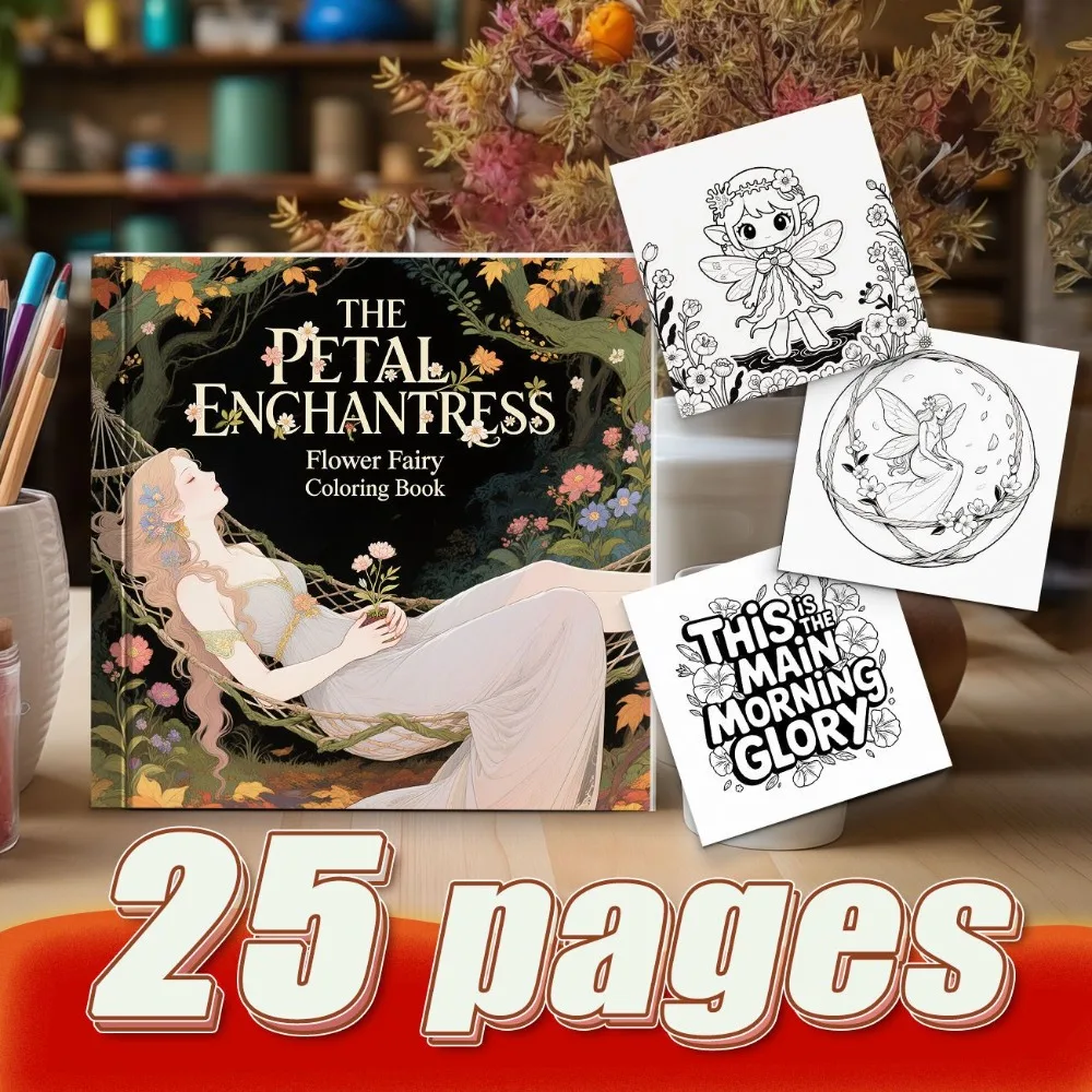 Flower Fairy With Cartoon Skeleton Themed Coloring Book For Girls Explore Unlimited Creative Ideas And Color Design