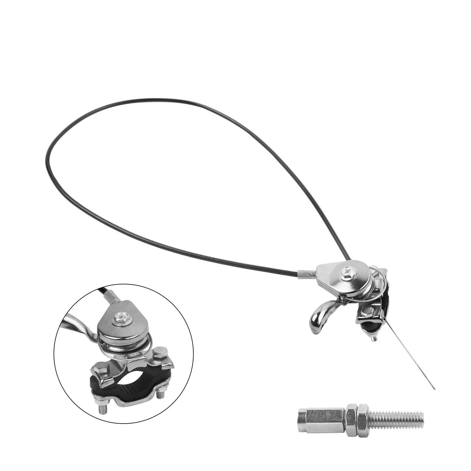 

Throttle Control Cable 100cm Control Kit for HONDA GX160 GX200 COMPACTOR TROWEL Durable Auto Motorcycle Parts Accessories