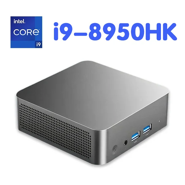 2026 Nieuwe Mini PC Computer Windows 11 Intel Core i9 8950HK 16GB RAM 512GB 1TB SSD BT5.2 4K HD Wifi6 Mini PC Desktop Mini Computer