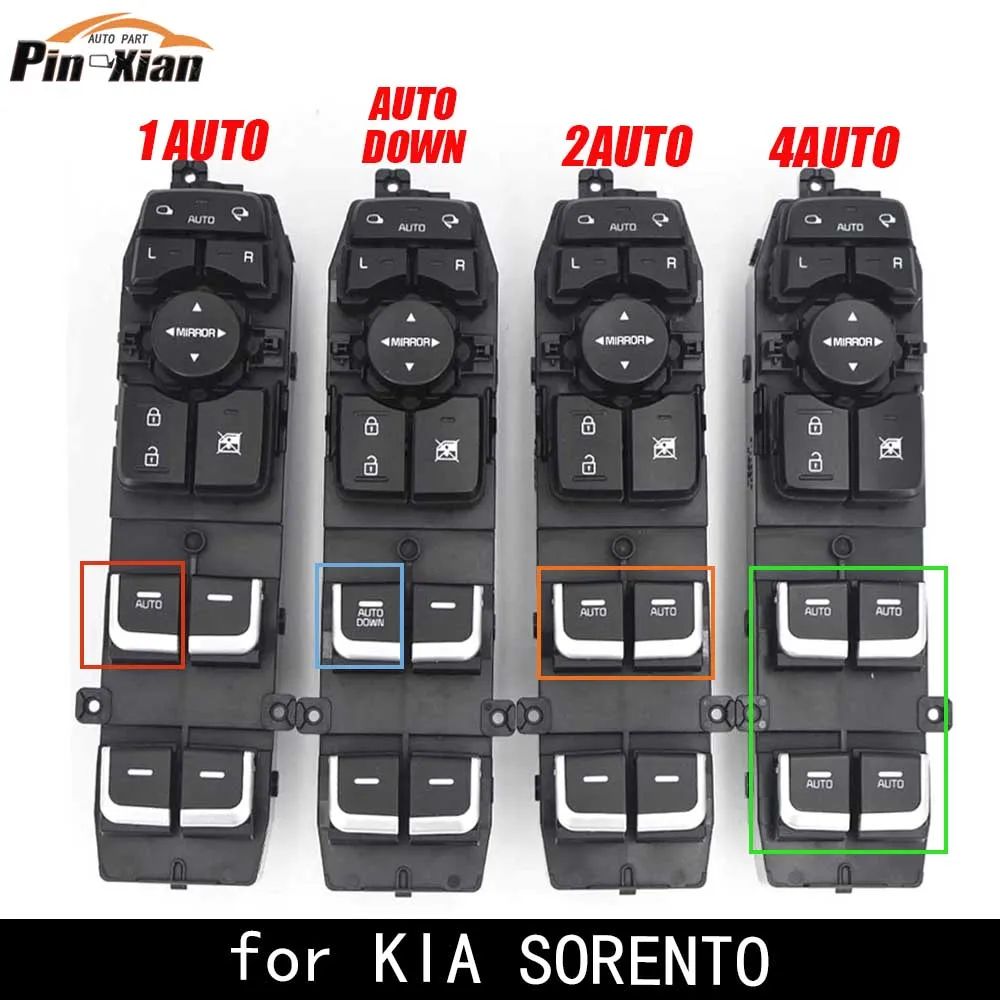 93570C5010 93570C5100 93571C5310 For KIA SORENTO 2015-2019 Electric Power Window Control Switch Car Door Closers window opener