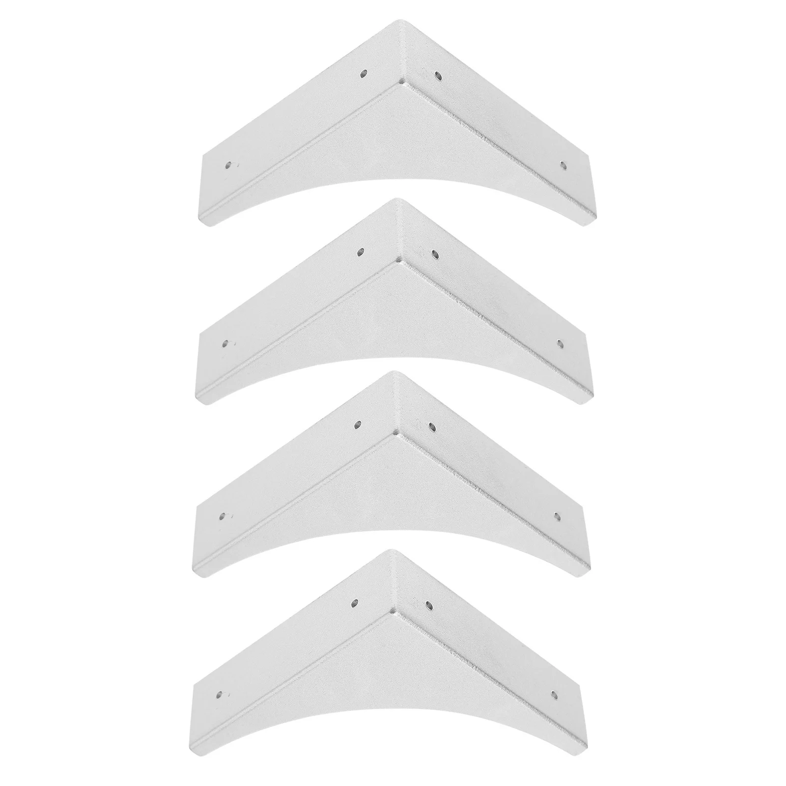 

4Pcs Vintage Metal Corner Protectors Decorative Furniture Bumpers Antirust Longlife Corner Guard Edge Safety Guard