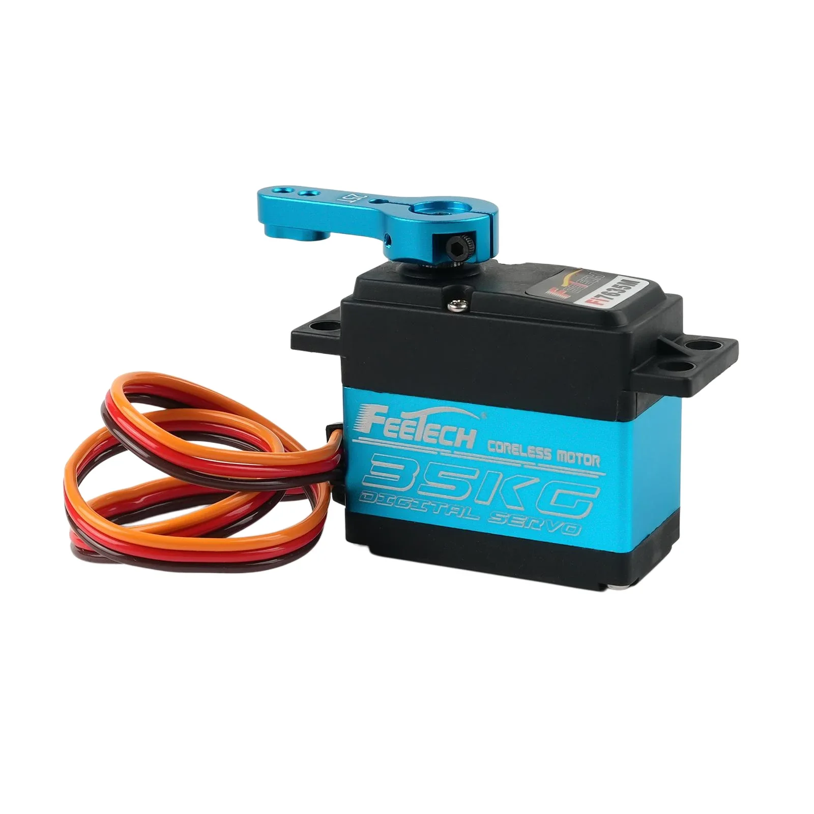 35KG Digital Servo Coreless Motor High Torque Metal Gear Steering Motor Compatible with Arduino Smart Car DIY Robot Aircraft