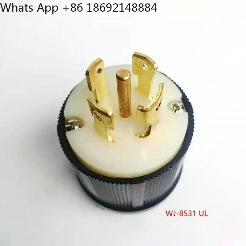 Spot L21-30 30A120/208V three-phase five-wire WJ-8531 pull-up motor plug
