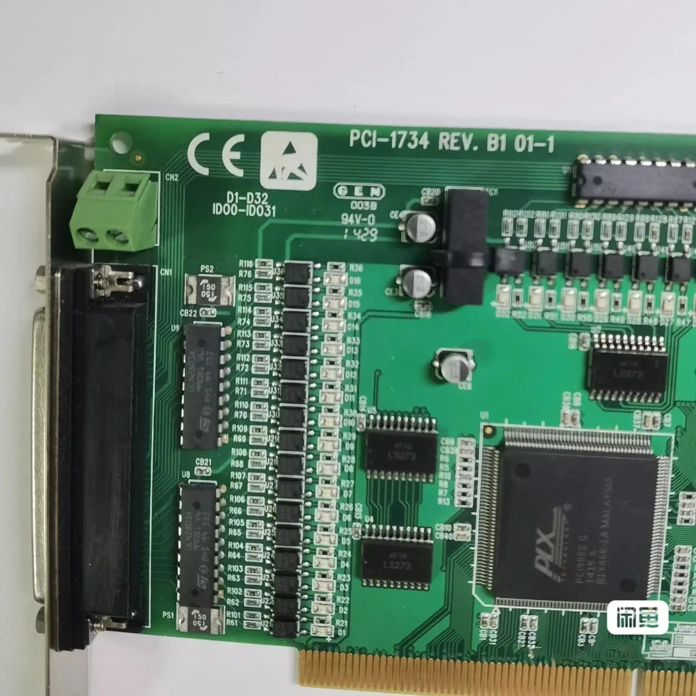 Perfect job For Advantech Data Acquisition Card PCI-1734 REV.B1 Switch Control Signal Sensor