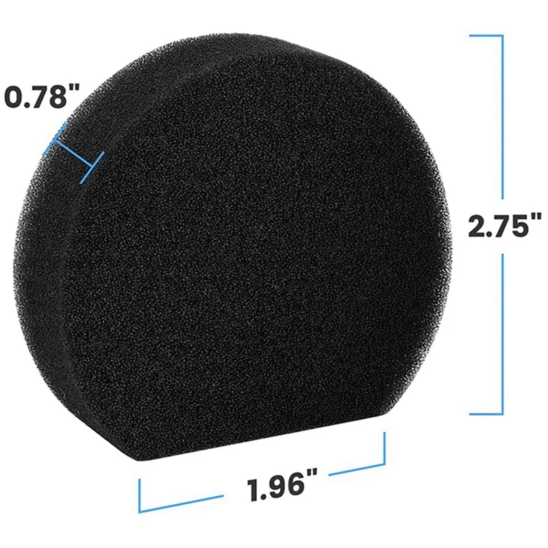 Ersatz-Hepa-Filter und Schwamm-Kit für Moosoo D600 / D601 / Iwoly für V600-Staubsauger-Ersatzteilzubehör