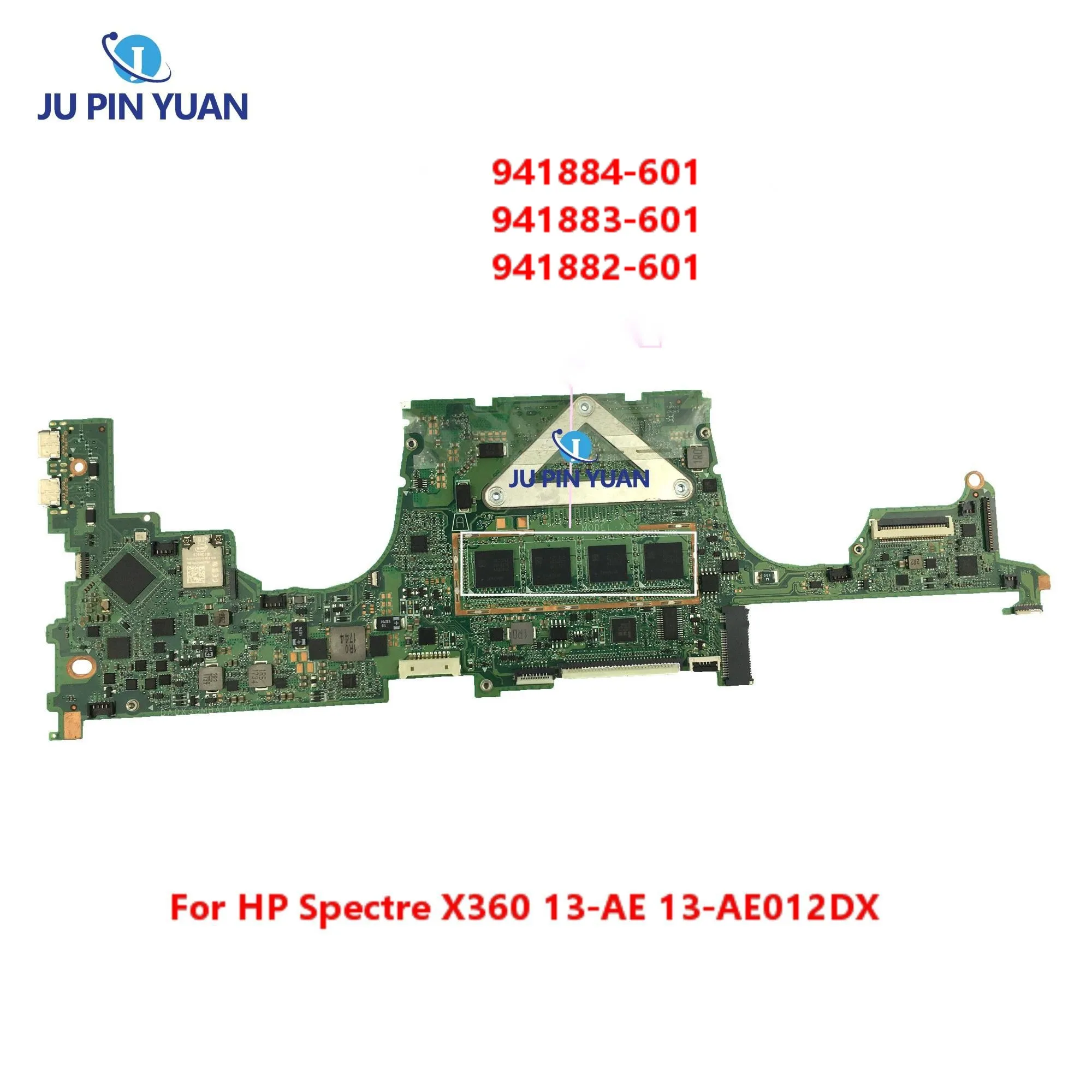 

941884-601 941883-601 941882-601 For HP Spectre X360 13-AE 13-AE012DX Laptop Motherboard 8GB RAM I7-8550U DA0X33MBAF0