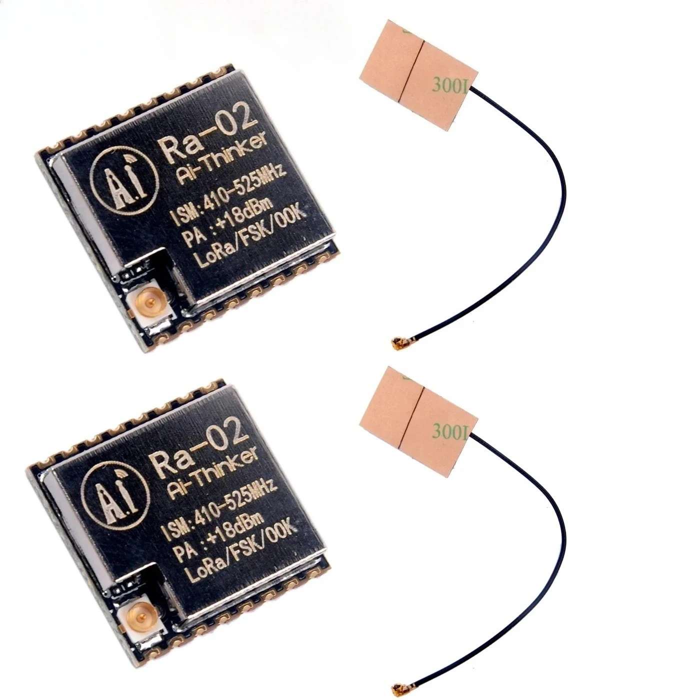1PCS / 2PCS 433M Lora Wireless Module SX1278 Ra-02 10KM I-PX Socket with FPC Antenna 5dbi IOT for Smart Home
