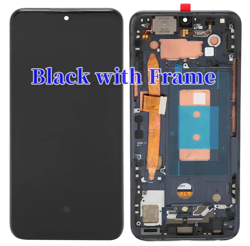 AMOLED 6.4'' For LG G8X ThinQ LCD Display For  G850 LMG850 Touch Screen Digitizer Assembly For LG G8X ThinQ V50S LCD Replacement