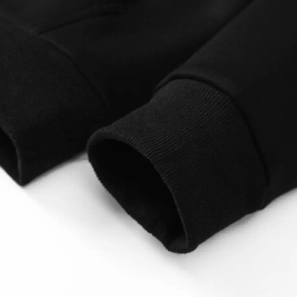 Sweat-shirt tendance avec poches avant, veste chaude en laine d'agneau avec fermeture éclair pour hommes et femmes, Cardigan d'hiver doublé en peluche de couleur Pure