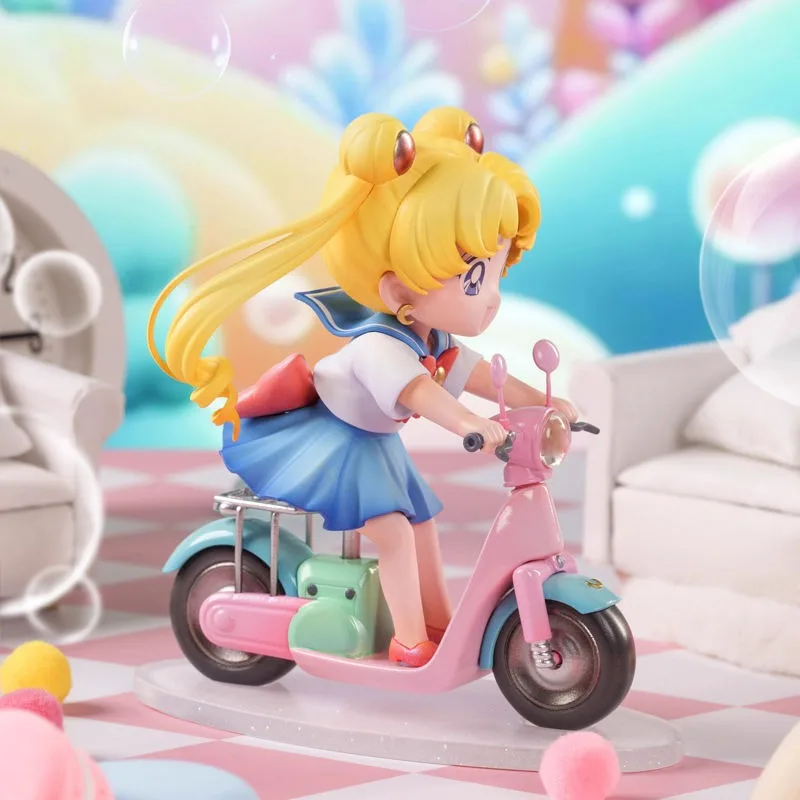 Sailor Moon anime dibujos animados lindo Tsukino Usagi estatuilla moda para niñas y decoración de escritorio personalizada ornamento regalo de vacaciones
