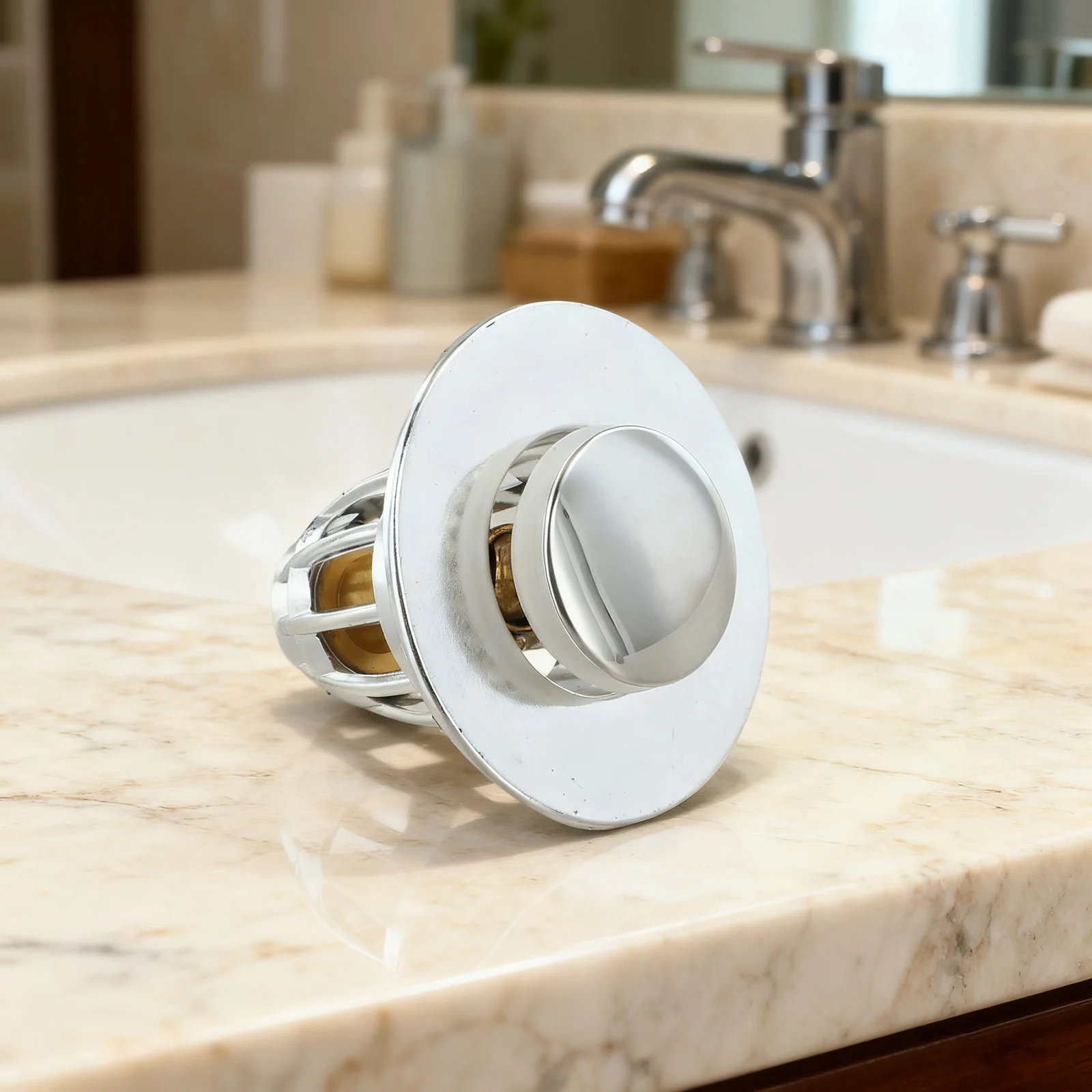 

Drain Stopper Pop-Up Bounce Core Basin Drain Filter Valve Hair Catcher Shower Sink Strainer For Kitchen Bathtub Stopper