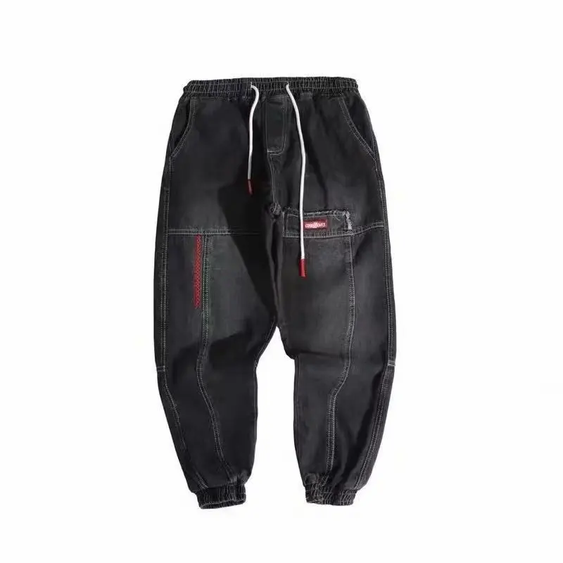 Pantalones Cargo de Hip Hop para hombre, jeans elásticos, Harun, Joggers, ropa de calle, Otoño e Invierno