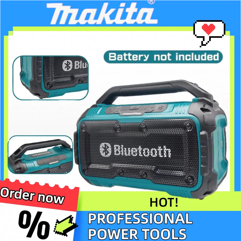haut-parleur-bluetooth-makita-port-usb-type-c-charge-etanche-son-stereo-surround-outils