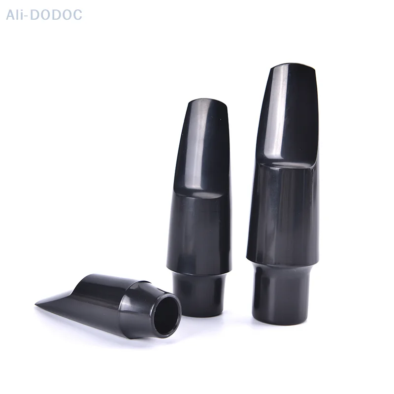 Professional Soprano/Tenor /Alto Saxophone ABS Plastic Mouthpiece Black