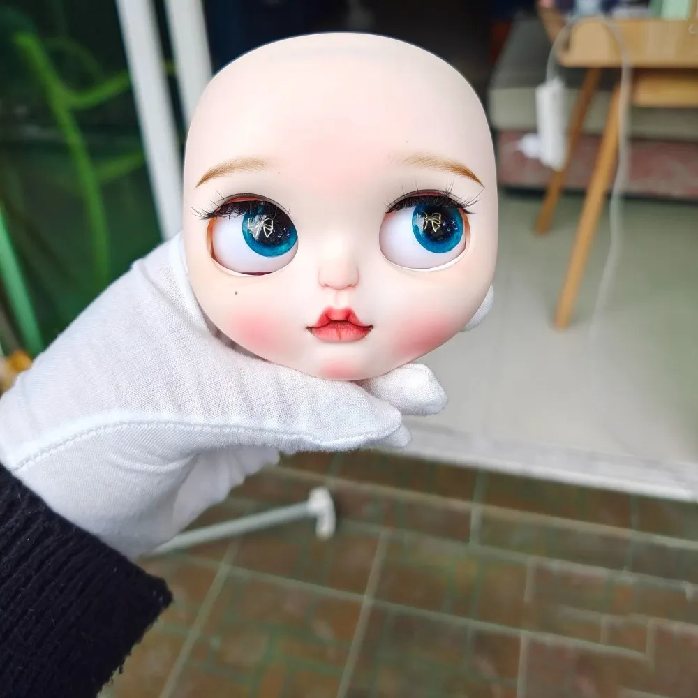 New Design Cloth Doll Doll Eyeskin Round DIY Doll Eye Frame Three-dimensional Eyeskin Connection Rod Doll