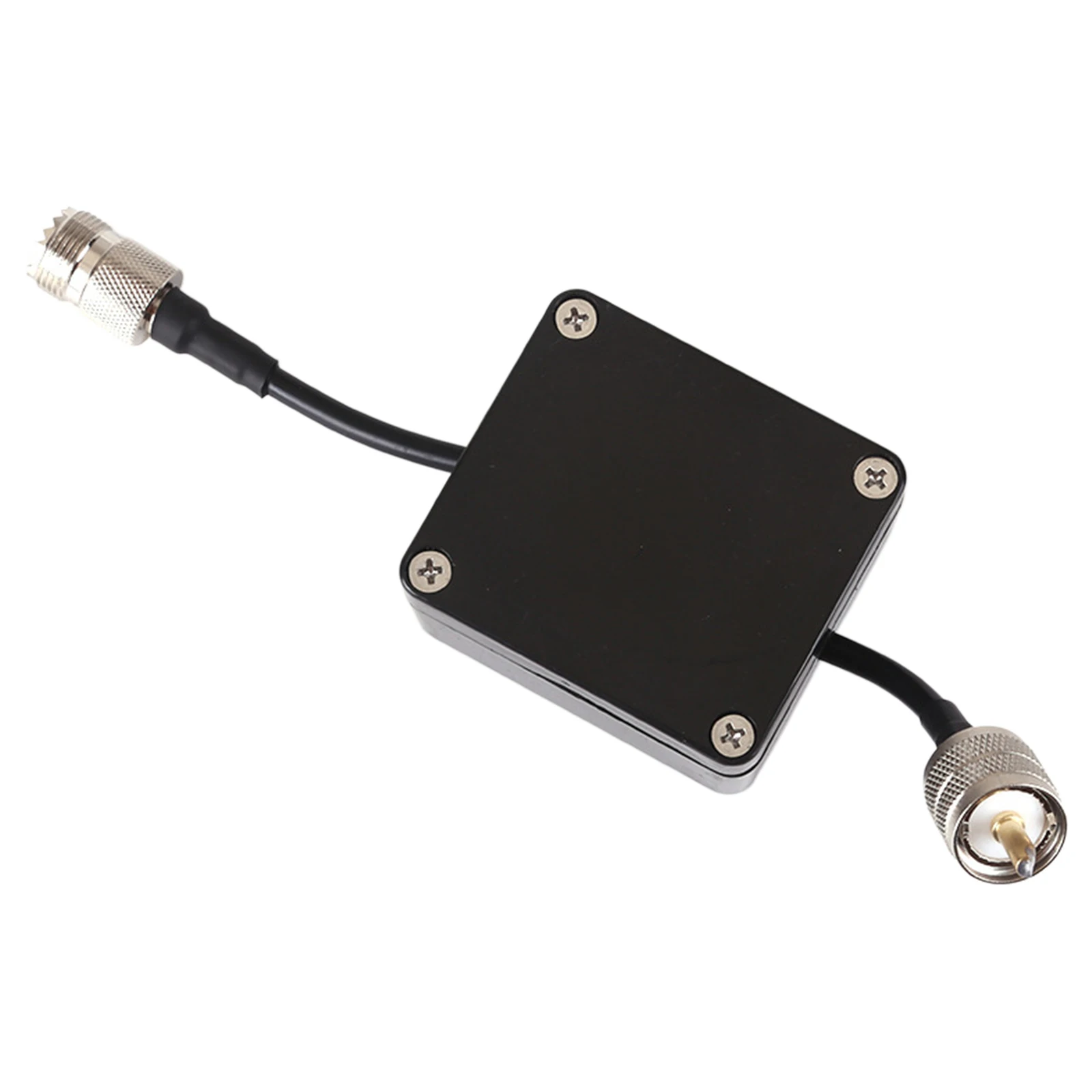 1.8-30MHz Common Mode Choke with PL-259 To SO-239 Connector RF Noise Filter 1:1 Current Balun for HF Shortwave Radio Accessories