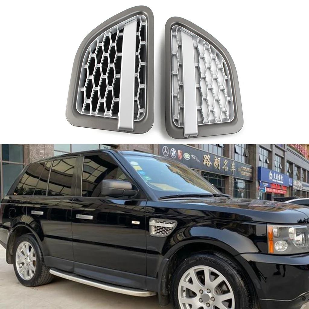 

For Land Rover Range Rover Sport 2005 2006 2007 2008 2009 Car Front Side Grille Air Intake Fender Vents Grill