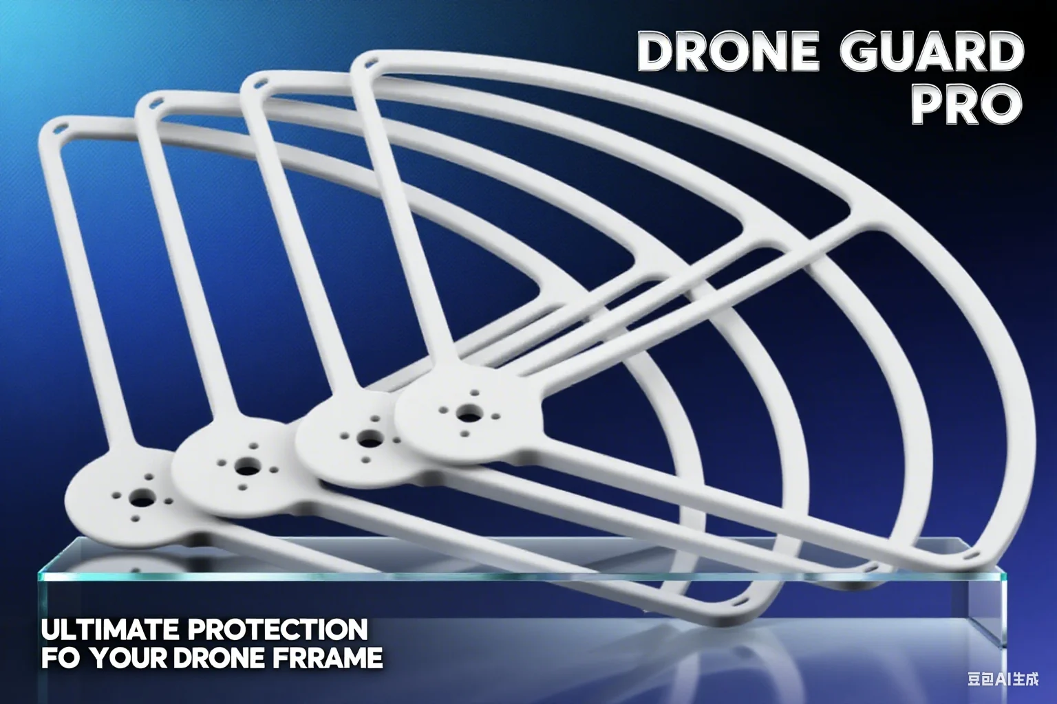 

4 шт. F450 F550 защита пропеллера, DJI Quadcopter Drone, защитная рамка для лопастей, противоударные аксессуары, детали