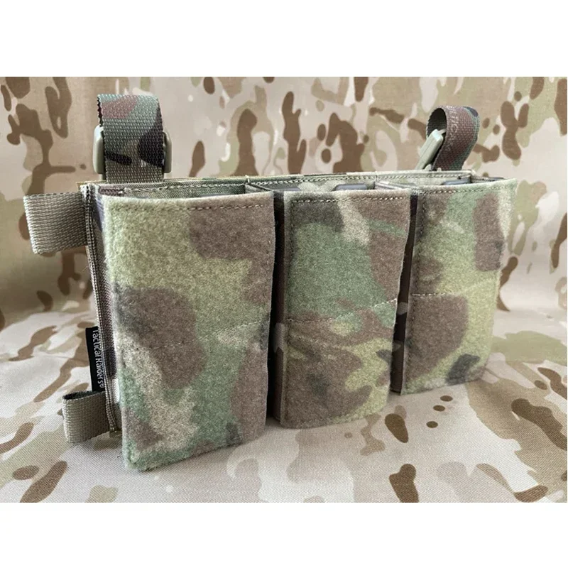 Tactical LV119 Magazine Pouch Replace Insert Plate Mag Pouch FSCK AVS Vest for Sub Holster 5.56/7.62 Triple Magazine Holder - view 5