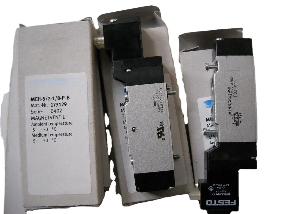 MEH-5/2-1/8-P-B 173129 Solenoid Valve  MEH5218PB