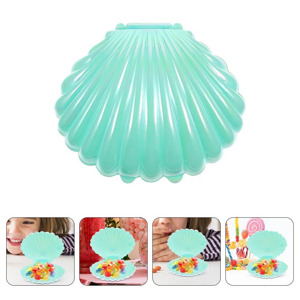 

30 Pcs Pearlescent Shell Candy Box Gift Boxes Decorative Candies Packing Wedding Party Favor Seashell Jewelry Storage Novelty