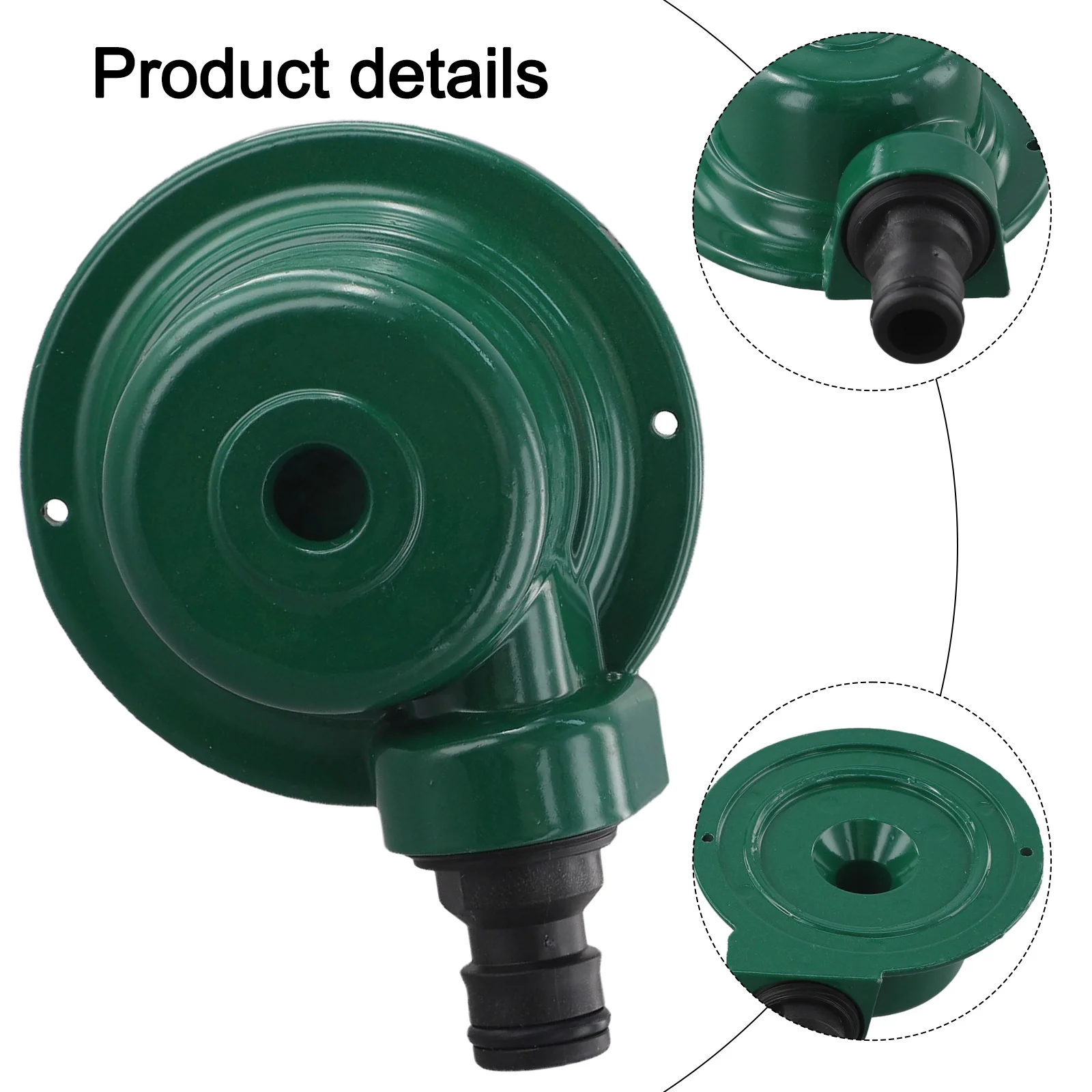 Easy Setup Lawn Sprinkler Water Device Automatic Sprinkler 11X8X3.5cm Metal Lawn Sprinkler Zinc Alloy Construction