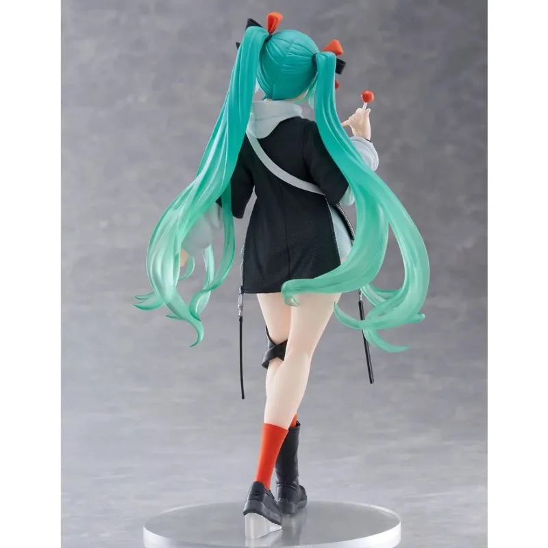 在庫ありオリジナル-taito-ファッション-piapro-初音ミク-パンク-18-センチメートルアニメフィギュアモデルおもちゃギフト装飾コレクション像誕生日