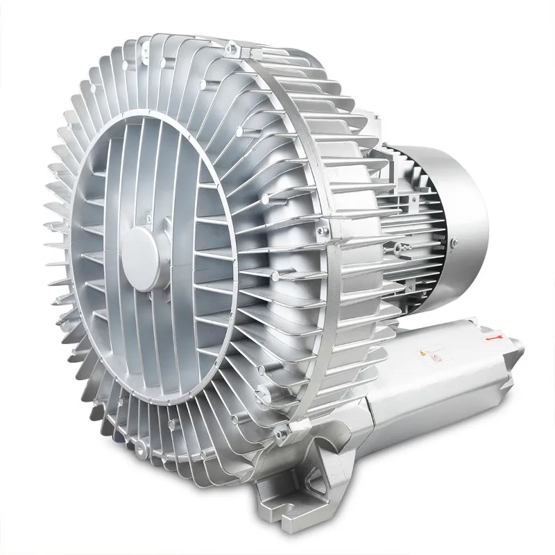 Vortex Blower Industrial Vacuum Pump Turbulent Air‑Flow for Suction‑Blowing Workshop Conveying Removal Ventilation Mechanical