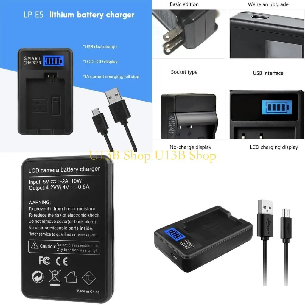 U13B LP-E5 LPE5 Usb… - image