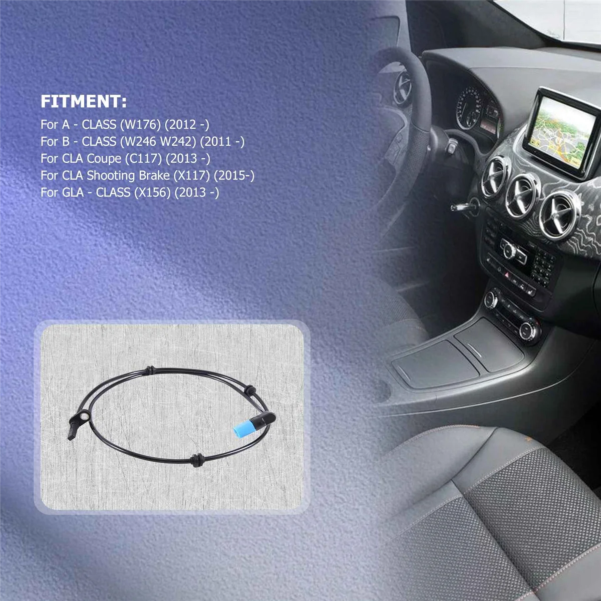 Датчик скорости заднего колеса, датчик скорости двигателя для 2469059402 A24690594