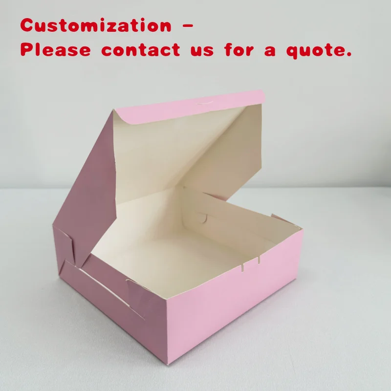 custom.Custom Pastries Bakery Packaging Box Cookie Croissant Donut Dessert Low MOQ Matt Lamination Embossing Sushi Packi