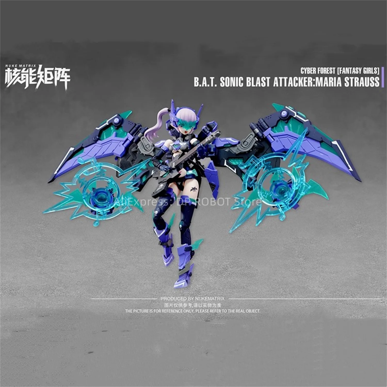 รีวิวตุ๊กตา Nuke Matrix CF07 CYBER FOREST [FANTASY GIRLS] B.A.T. SONIC BLAST ATTACKER: MARIA STRAUSS แบบครบชุด พร้อมกล่อง ที่คุณต้องมีในคอลเลกชัน