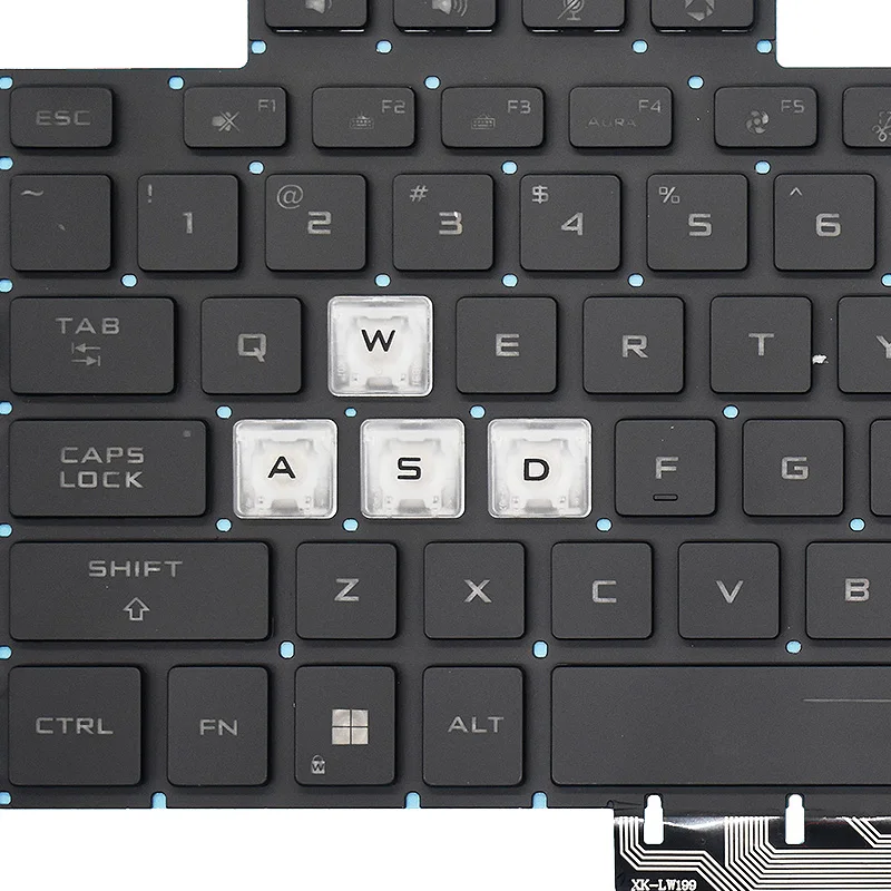 Replacement US/RU/SP Russian Keyboard For ASUS TUF Dash F15 FX516 FX516P FX516PR FX516PM FX516PE FA516 TUF516 Laptop backlit