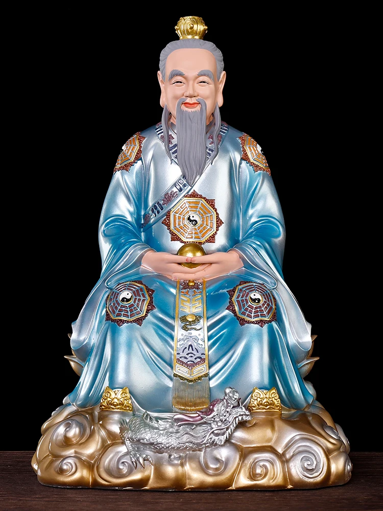 Home furnishings Tai Shang Lao Jun Yuan Shi Tian Zun Ling Bao Tian Zun Shen Xiang Home offerings of Buddha statues Resin crafts