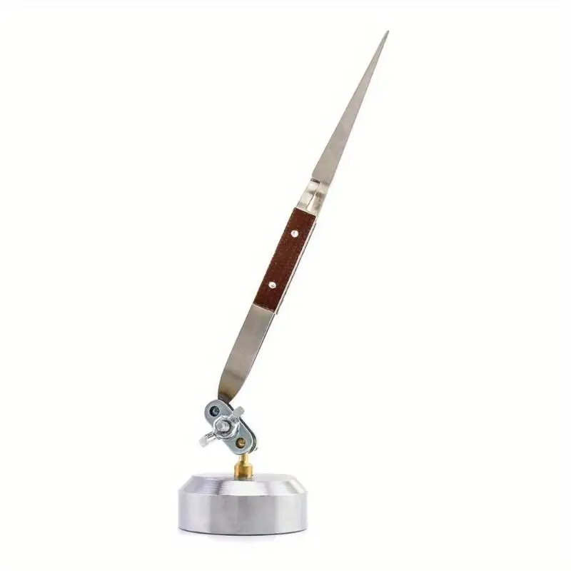 Soldering Tool Third Hand with Tweezer Jewelry Making Repair Hands Free Soldering Tweezers with Base for Holding Bead