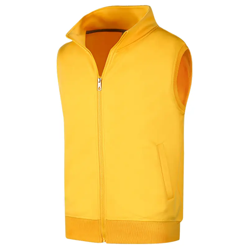 Winter Velvet Warm Vest Custom Design Fashionable Solid Color Vest Printing Logo Fleece Vest Embroidery Personalized Brand - Image 7
