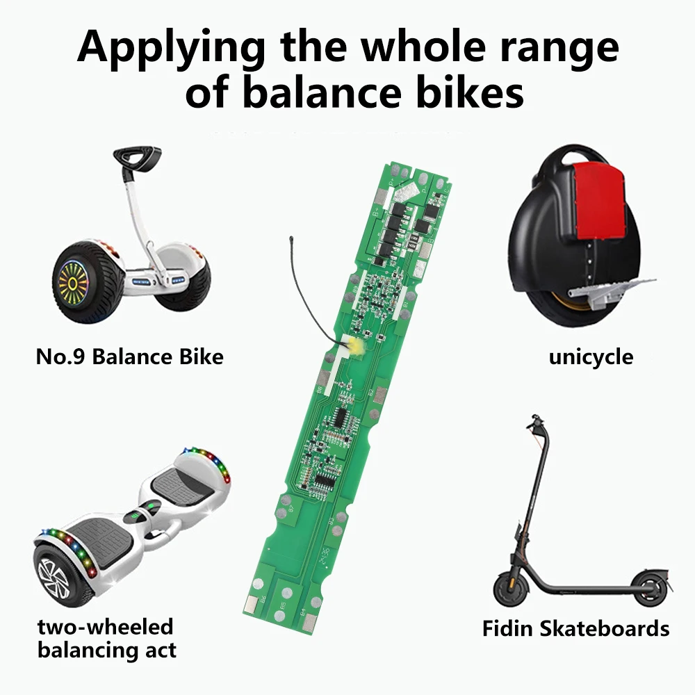 BMS 10S 36V 15A 18650 Lithium Battery Protection Board Split Port with NTC Temperature Control for Electric Scooters