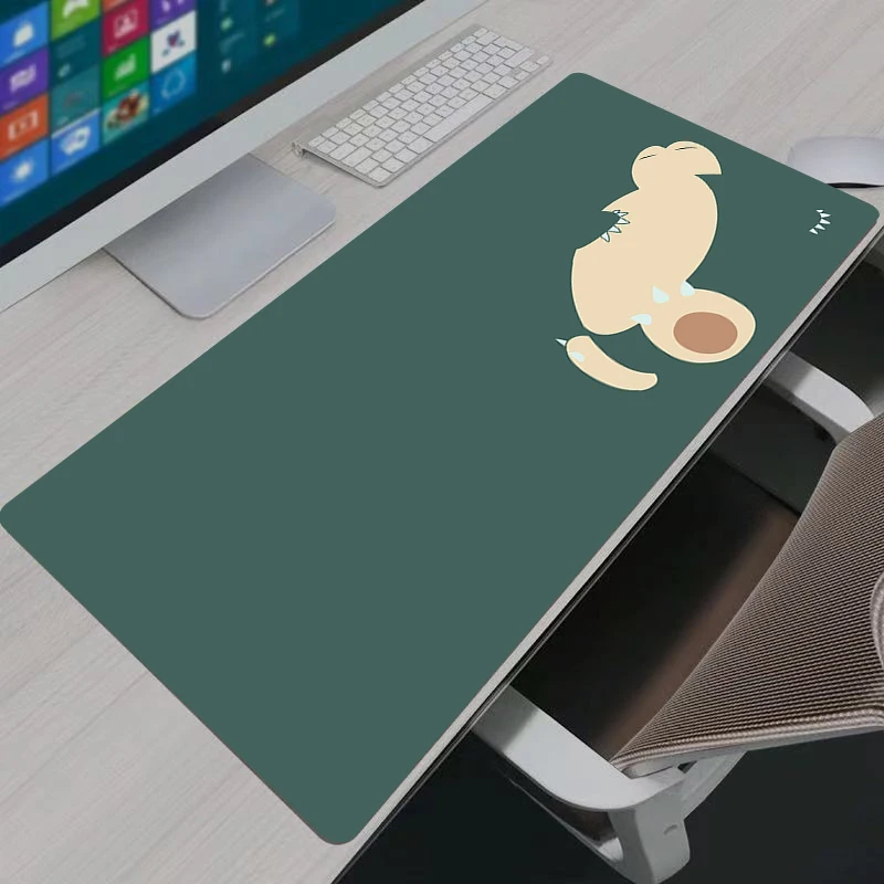 Tapis de souris Pokemon Pikachu, grand tapis de souris pour clavier et bureau, tapis de souris en caoutchouc durable pour ordinateur portable