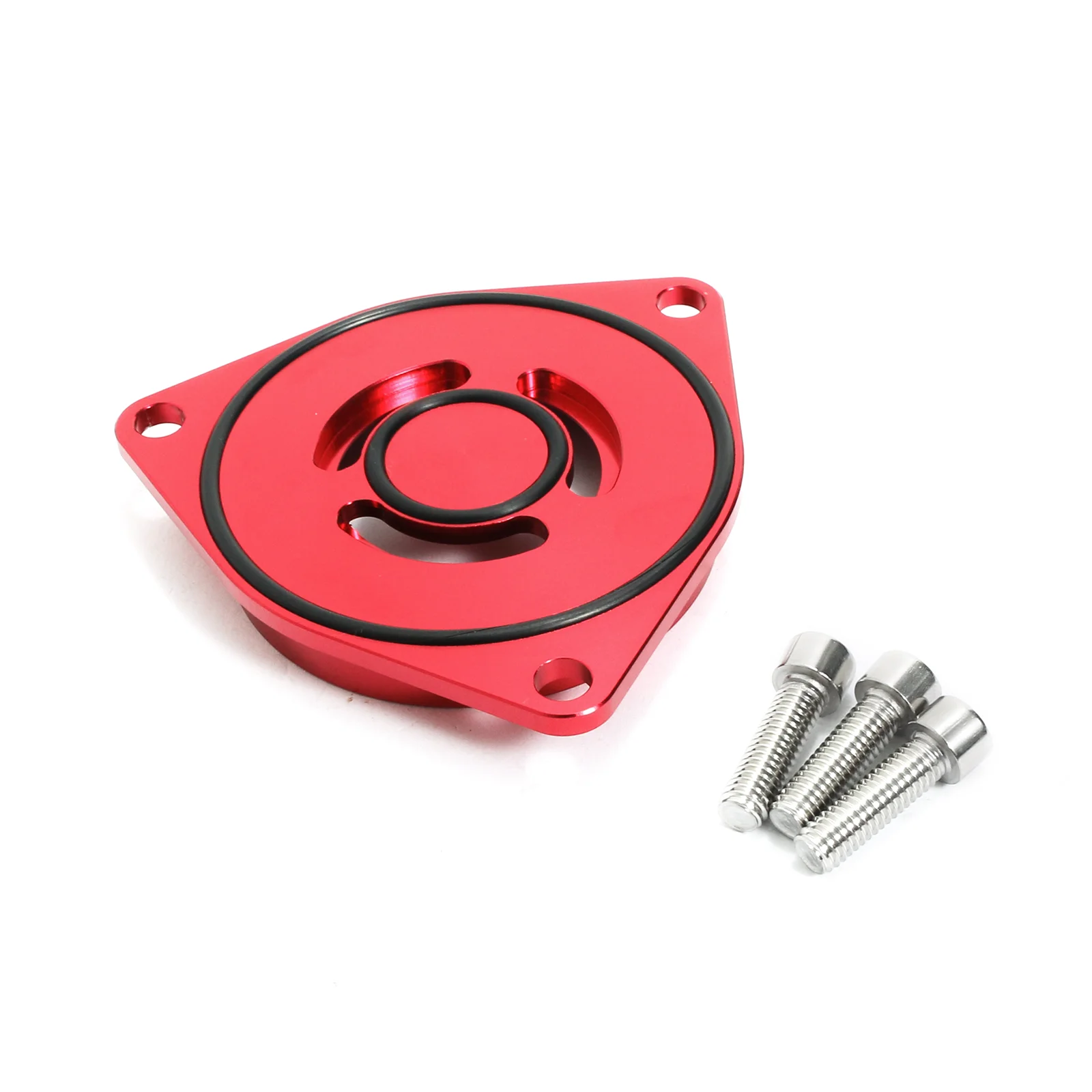 

New for 2016+ Honda Civic X 10 1.5L Blow Off Valve Plate BOV Spacer Adaptor Red Racing Car Modification Accessories