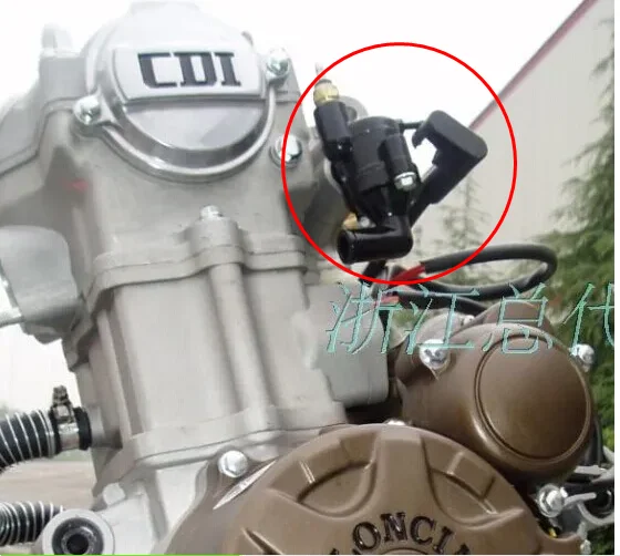 

loncin zongshen lifan cg CB 150cc 250cc thermostat housing switch temperature control dirt bike atv quad accessories