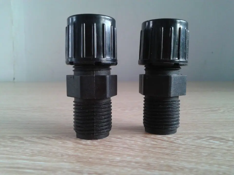 Dosing Pump Valve Fitting Interface Hose Joint Metering Pump Fitting Outer Screw Valve Sleeve Chlorine Dioxide Generator