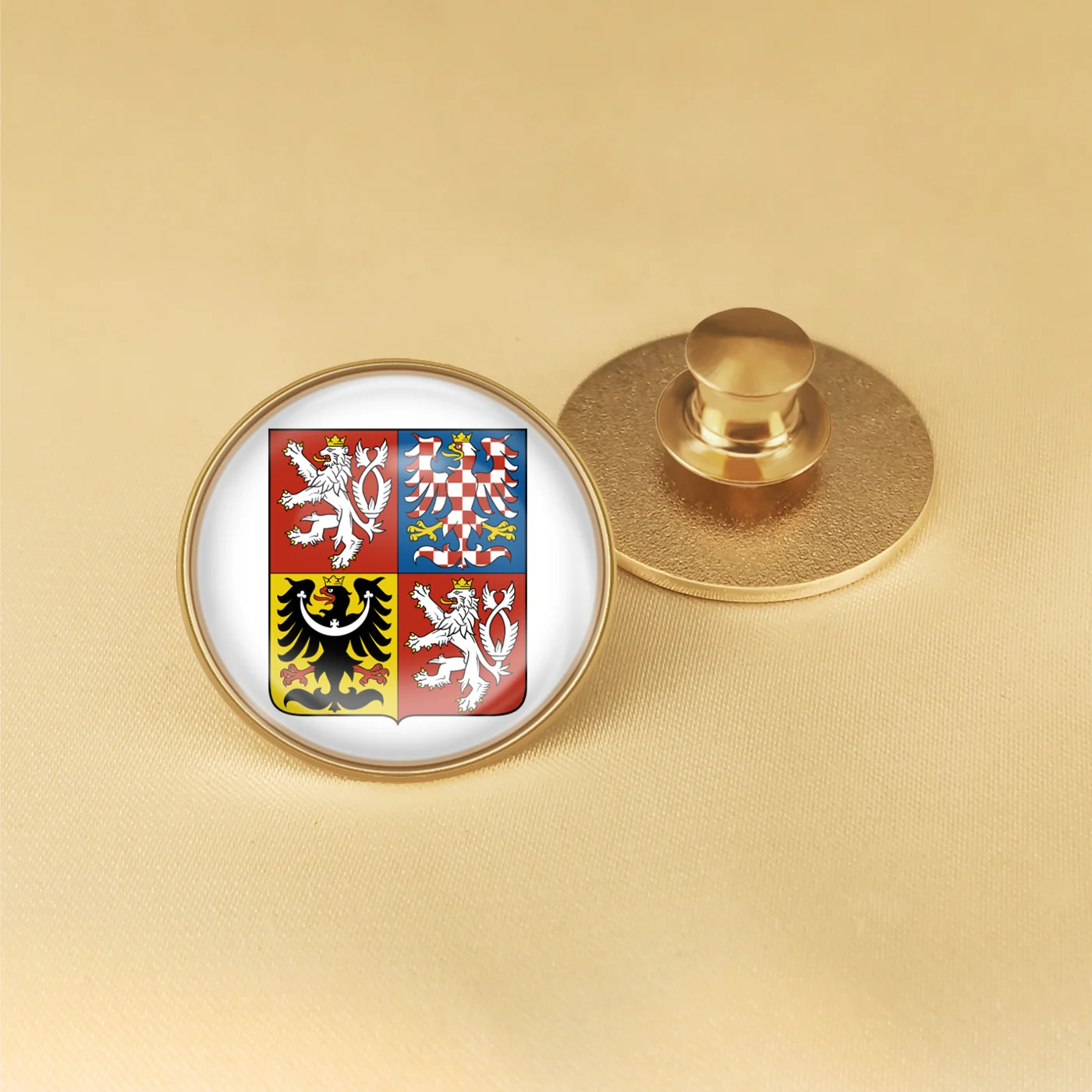 Czech Republic national Flag Lapel Pins Country Badges