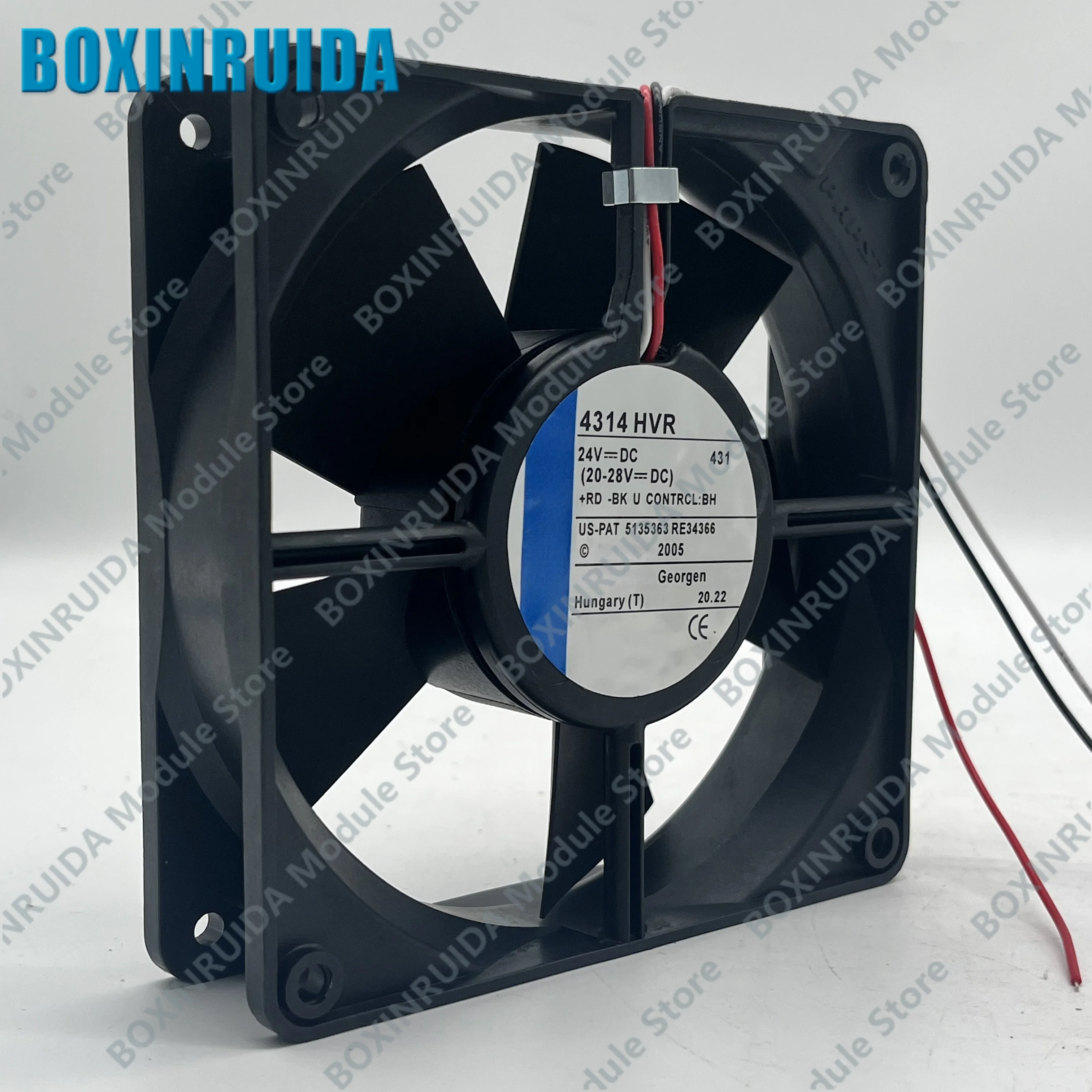 Brand new original 4314HVR 4314HAR Three line adjustable speed fan 24V high treasure printing machine cooling fan