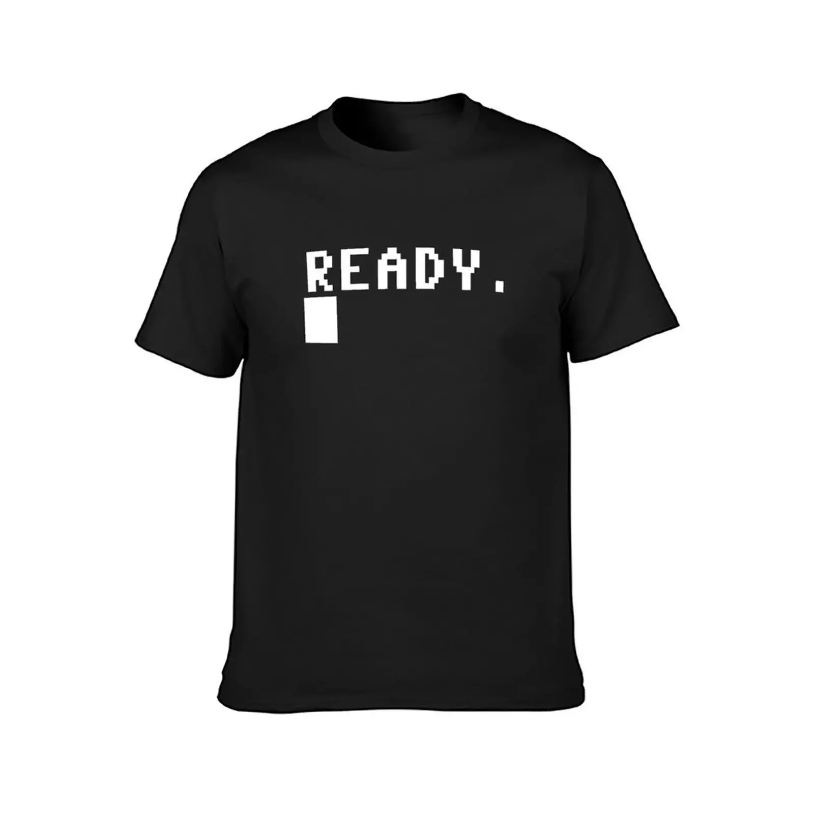 Commodore 64 - C64 - Ready. T-Shirt tees basketball graphic tees cute clothes big and tall t shirts for men