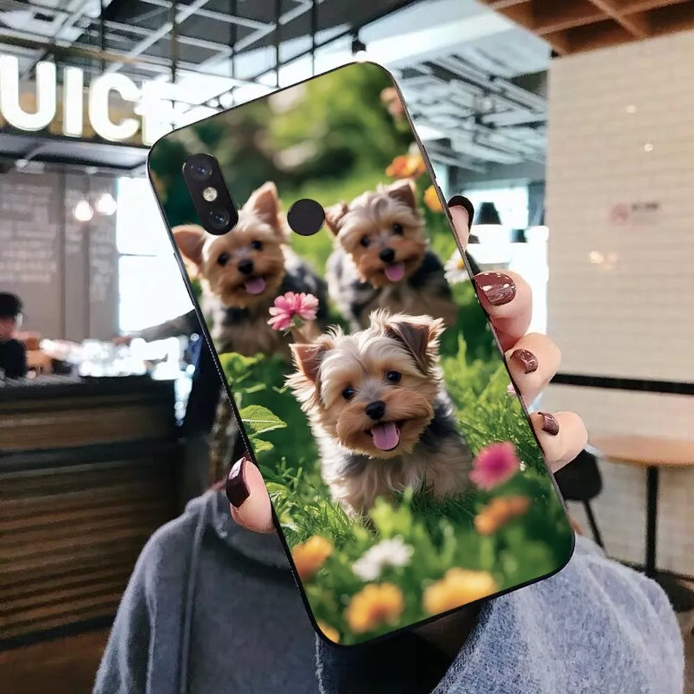 Yorkshire Terrier Dog Phone Case For Xiaomi Mi 5X 8 9 10 11 12 lite pro 10T PocoX3pro PocoM3 Note 10 pro lite