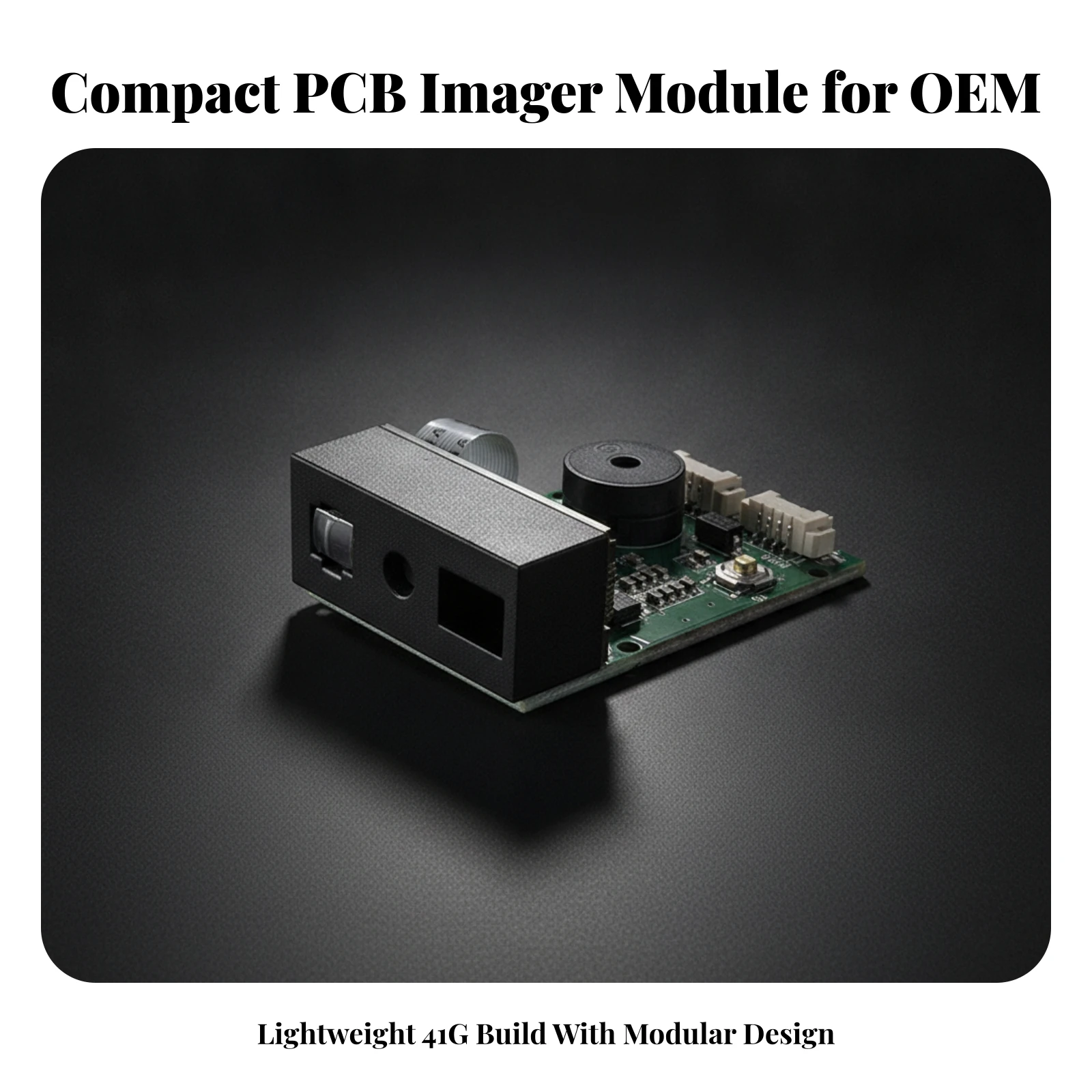 Embedded QR Code Scanning Module 640x480 Resolution QR Code Scanning Module Embedded Code Reader Scanner Compact for Developers